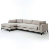 GRAMMERCY 2 PC SECTIONAL LEFT ARM CHAISE